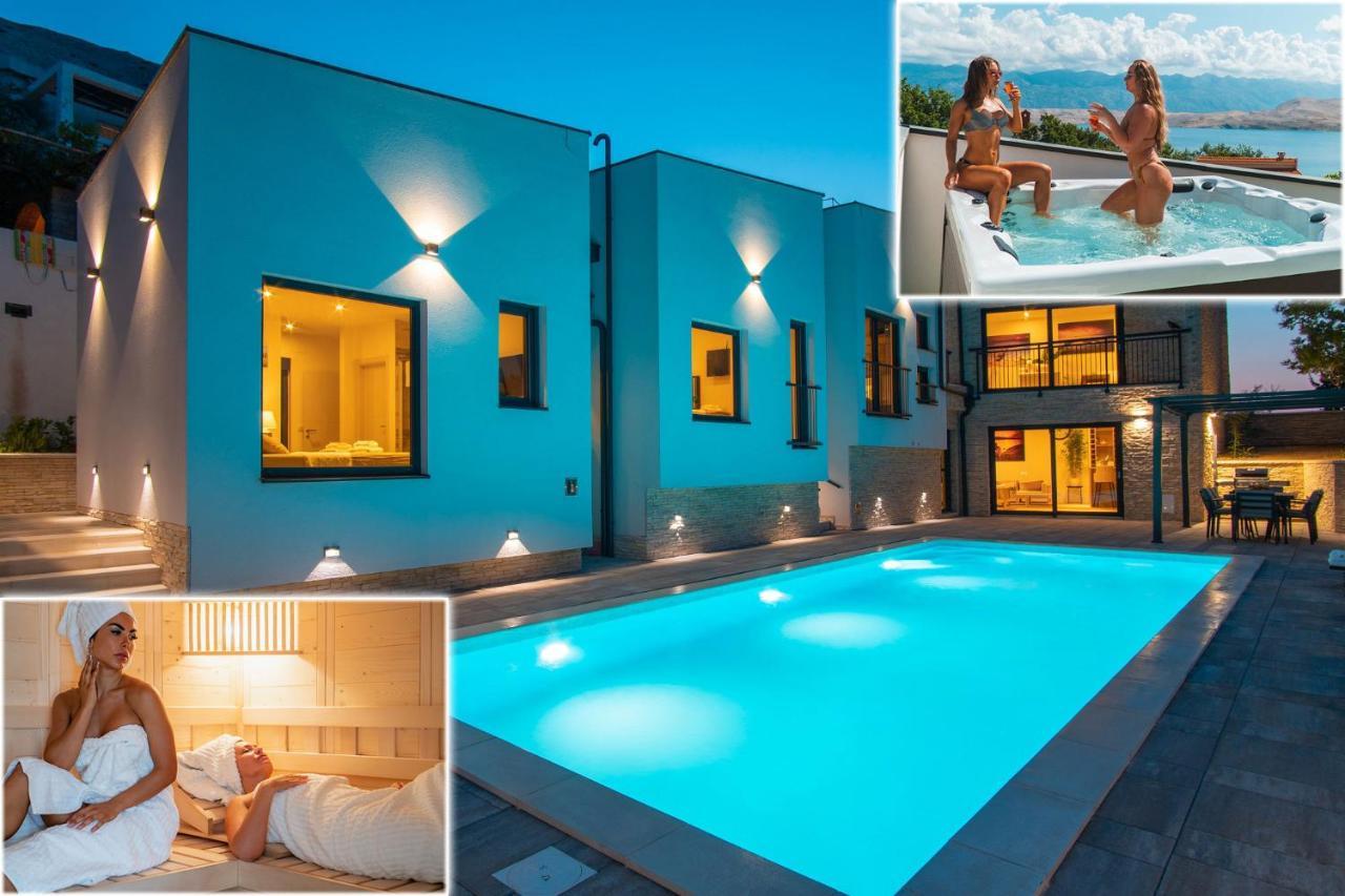 Perla Nera Heated Pool & Sauna Stan Trigraci Экстерьер фото